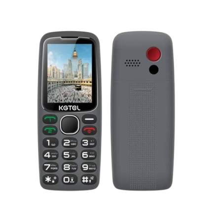 Téléphone Portable KGTEL Senior K349 2.4" Dual SIM - Gris