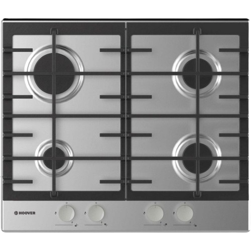 Plaque de Cuisson Encastrable HOOVER HHG6BRMX 4 Feux 60 cm - Inox