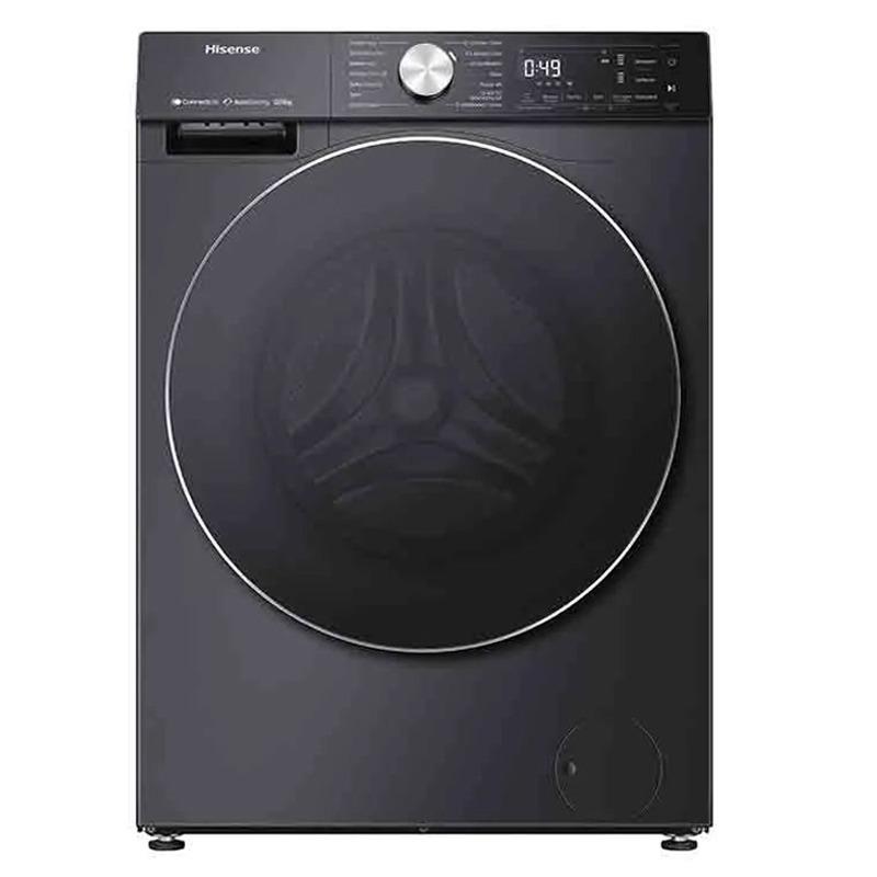 Machine à Laver Frontale HISENSE WF3S1243BT – 12 Kg Inverter, 1400 Tr/min – Dark Silver