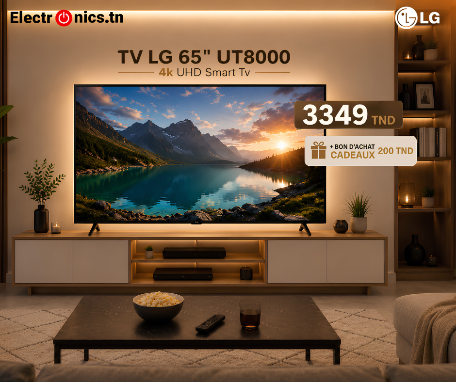 Tv LED LG 65'' Smart ThinQ AI 65UT8000 UHD 4K