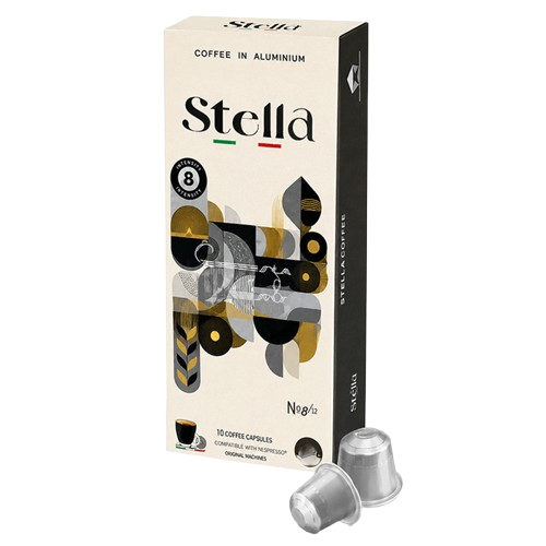 Paquet De 10 Capsules Compatible Nespresso Stella Roma