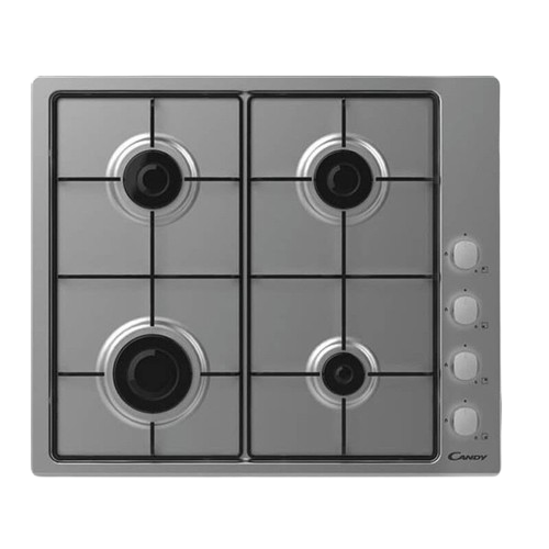 Plaque De Cuisson Candy 4 Feux 60 Cm Inox (CHW60LX)
