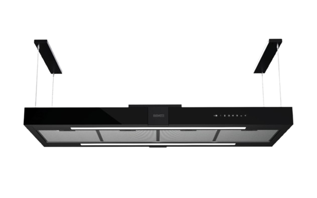 Hotte Centrale Infinity 130 cm Vitro Noir AGI1049-130B