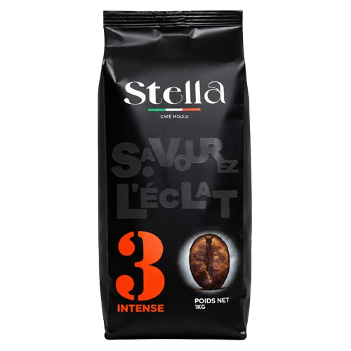 Café Express Intense Grain Importé Stella 1Kg
