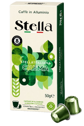 Paquet De 10 Capsules Compatible Nespresso Stella Brasile