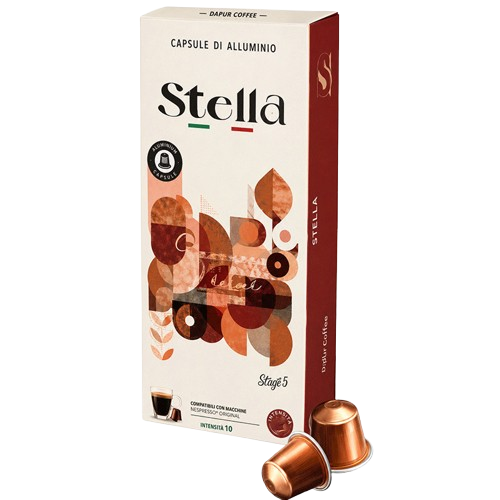 Paquet De 10 Capsules Compatible Nespresso Stella Napoli
