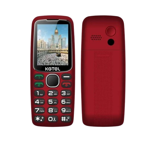 Téléphone Portable KGTEL Senior K349 2.4" Dual SIM - Rouge