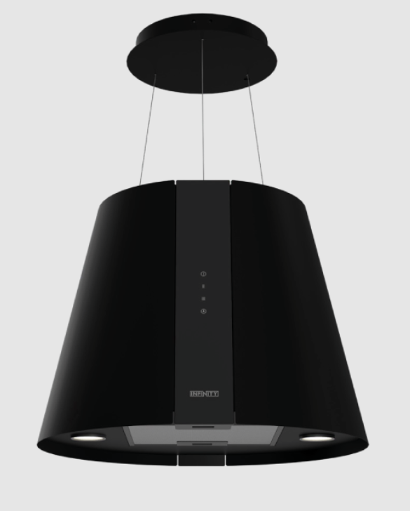Hotte Centrale INFINITY 50 Cm Noir AGI1060-B