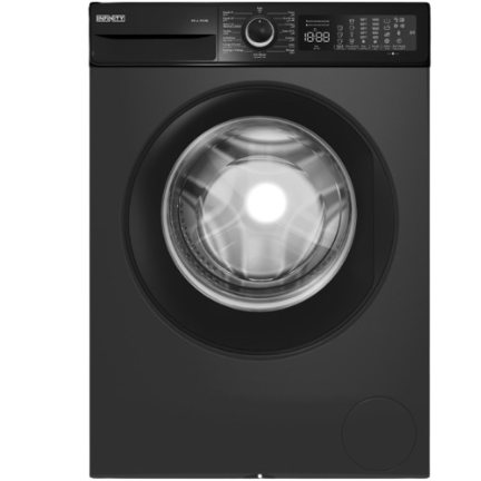 Machine à Laver Frontale Infinity Inverter INF-LL715-MB 7Kg Noir