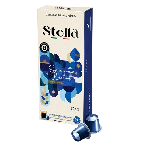 Paquet De 10 Capsules Compatible Nespresso Stella Decaffeinato