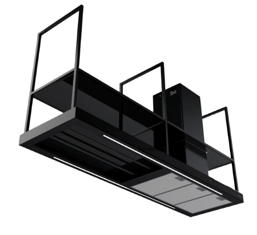 Hotte Centrale Infinity 180 cm Dark Inox AGB1070-180