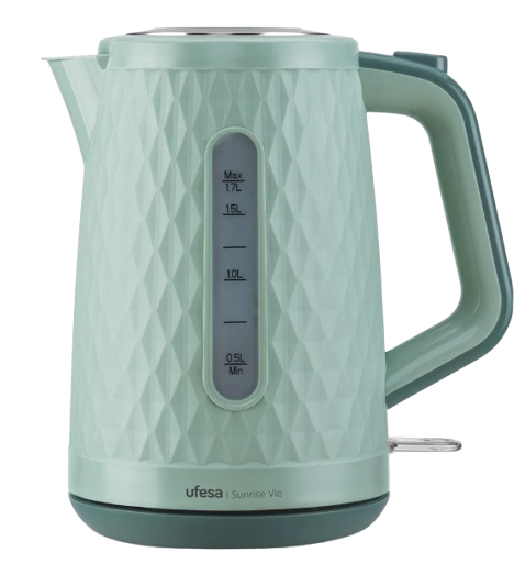 Bouilloire Électrique Ufesa Sunrise Vie – 1.7L – 2200W