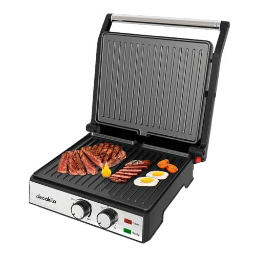 Gril à Viande DECAKILA KEEC079M 2000W - Chrome