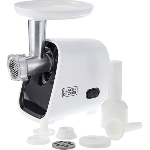 Hachoir à Viande Black & Decker 1500W Blanc